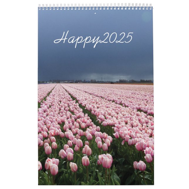2025 calendar Flowers filed 3 (Cover)
