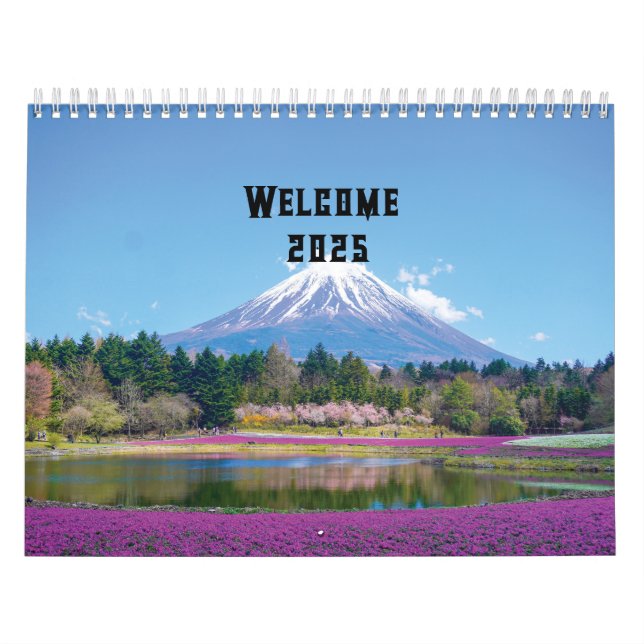 2025 Calendar gardens  Flowers 2 (Cover)