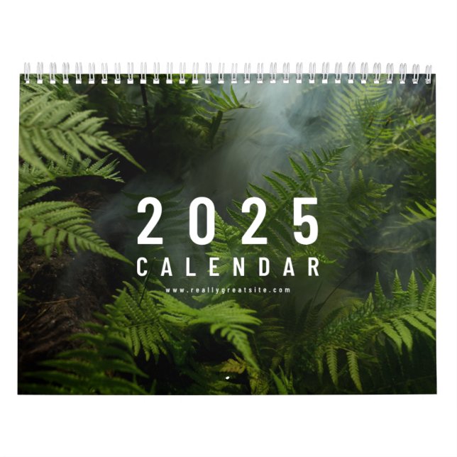 2025 Calendar Inspired by Plants (Cover)