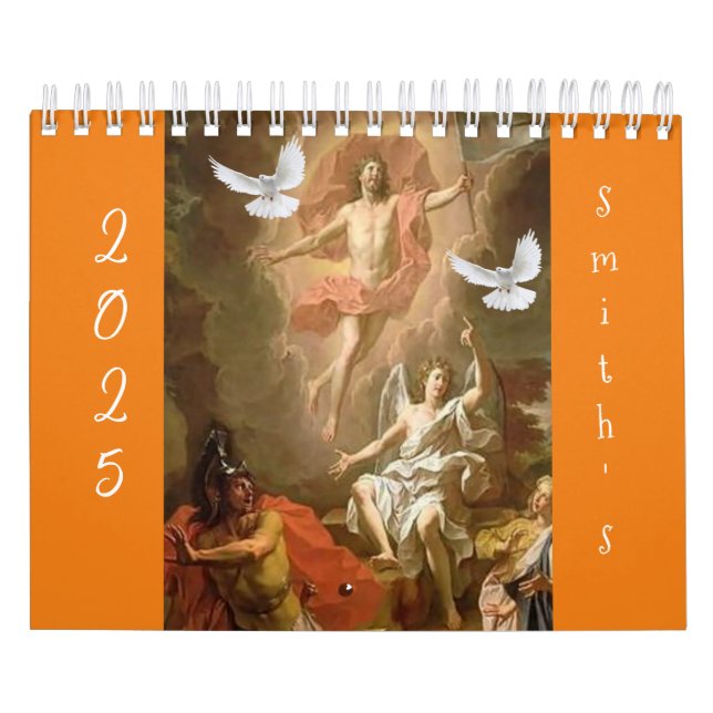 2025 Calendar Jesus Christ Catholic  (Cover)