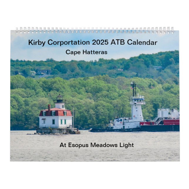 2025 Calendar Kirby ATB Tugs on the Hudson River (Cover)