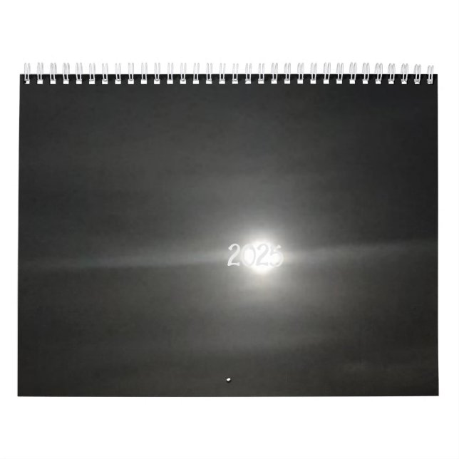 2025 Calendar style and design (Cover)