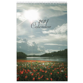 2025 Calendrier Fleurs classé 2