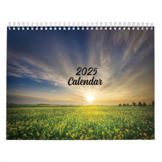 2025 Calendrier Fleurs classé 2