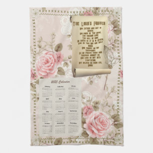 2025 Calendrier Serviette La Prière du Seigneur Ro