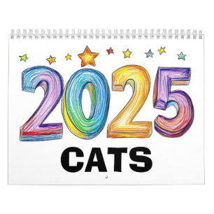 2025 Cats Calendar