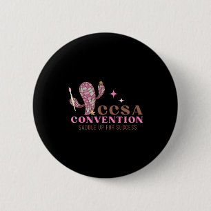 2025 Ccsa Convention  2 Inch Round Button