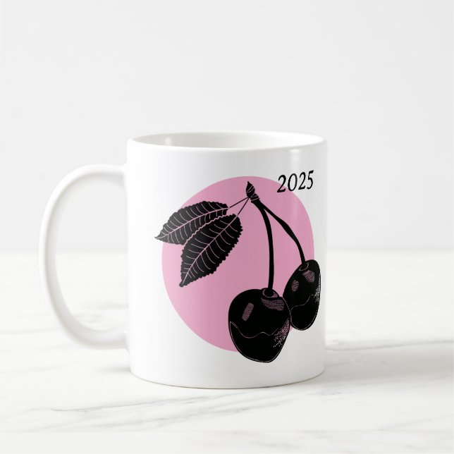 2025 Cherry  Coffee Mug (Left)