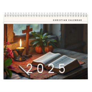 2025 Christian Reflection Wall Calendar  11" x 8.5