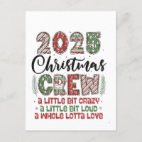 2025 Christmas Crew Family Matching Outfit Xmas