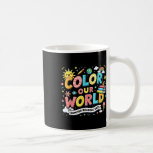2025 Colour Our World Book Summer Reading Program Coffee Mug