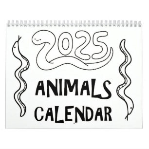 2025 Colouring Calendar