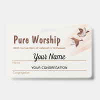 2025 Convention Pure Worship | JW Name