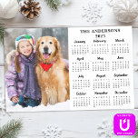 2025 Custom Photo Pet Dog Family 12 Month Calendar Magnetic Dry Erase Sheet<br><div class="desc">Introducing the 2025 Magnetic Dry Erase Calendar Card—a perfect blend of modern design and practicality for the busy household. This innovative calendar features a sleek, magnetic dry erase sheet that adheres effortlessly to any metal surface, ensuring you never miss an important date. With a full 12-month layout on each card,...</div>