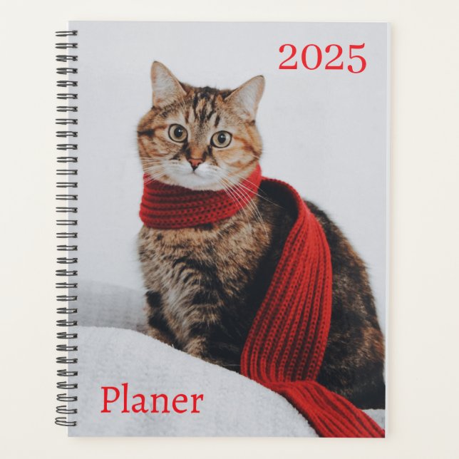 2025 Designer cat design Planner (Front)