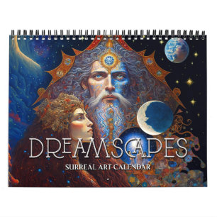 2025 Dreamscapes 2 Calendrier Surreal Visionary Ar