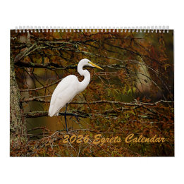 2025 Egrets Calendar