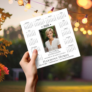 2025 Elegant Custom Magnetic Business Calendar 