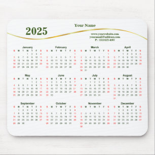 2025 Elegant for Business Mouse Pad
