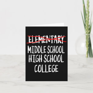 2025 Elementary Graduation-fun Elementary School G Card