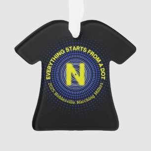 2025 Everything Starts From a Dot Marching Millers Ornament