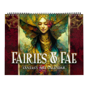 2025 Fairies & Fae 4 Fantasy Art Calendar