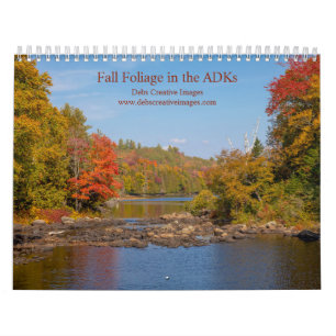 2025 Fall Foliage in the Adirondacks Calendar