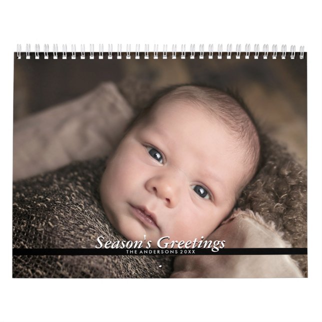 2025 family calendar personalized photos (Cover)