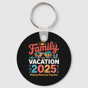 2025 Family Vacation Matching Cruise Trip Keychain