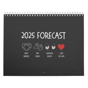 2025 Forecast Mom To Be New Year  Calendar
