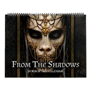 2025 From The Shadows Horror Art Calendar