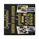 2025 Gold Sketch 4 Photo Congrats Graduation Party