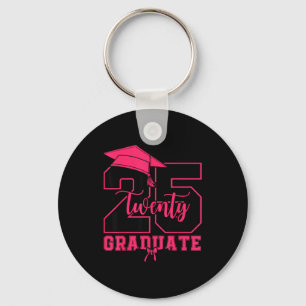 2025 graduate class of 2025 senior high school2025 keychain