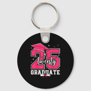 2025 graduate class of 2025 senior high school2025 keychain