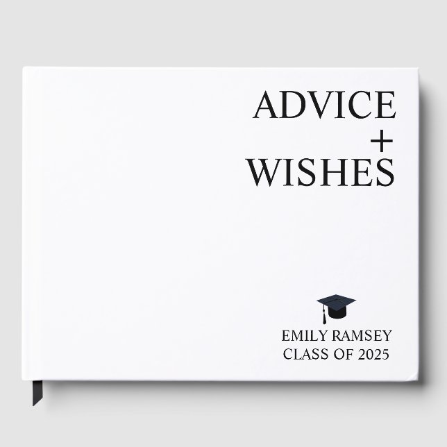 2025 Graduation Party Guest Book, Class of 2025 Gr Book (Front)