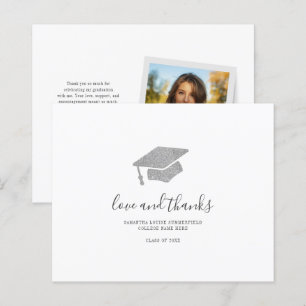 2025 Graduation Thank You Photo Script Card
