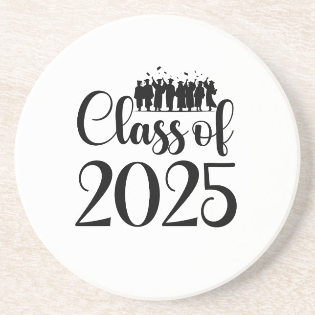 2025 Gradutation Party Coaster (Front)