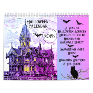 2025 Halloween Calendar