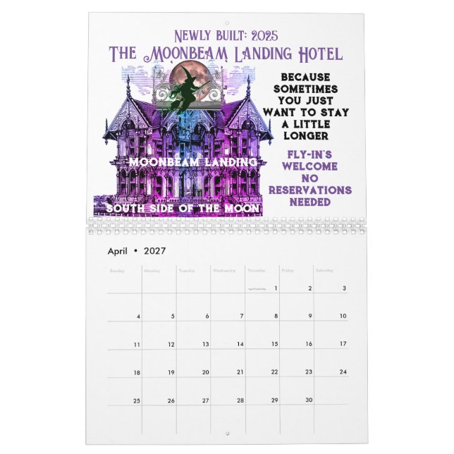 2025 Halloween Calendar (Apr 2027)