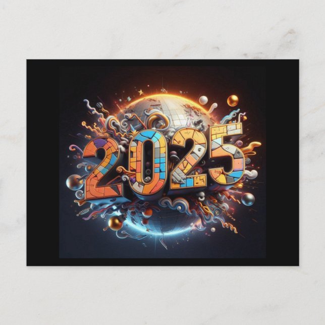 2025  HOLIDAY POSTCARD (Front)