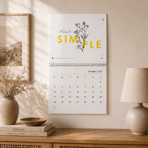 2025  Inspirational Floral Calendar