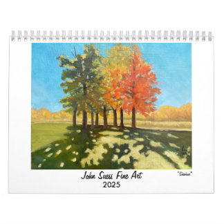 2025 John Suess Fine Art Wall Calendar
