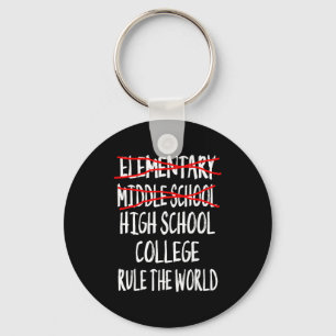 2025 junior high graduation funny middle school keychain