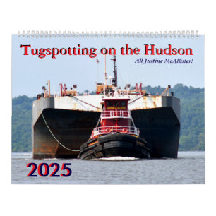 2025 Justine McAllister Tugspotting Calendar