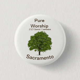 2025 JW Special Convention Sacramento 1 Inch Round Button