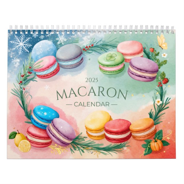 2025 Macaron Calendar (Cover)