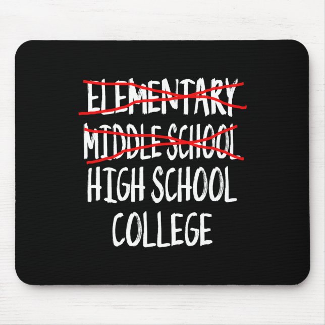 2025 Middle School Graduation Junior High School G Mouse Pad (Front)