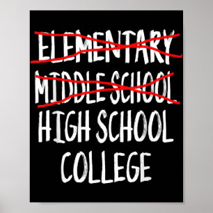 2025 Middle School Graduation Junior High School G Poster