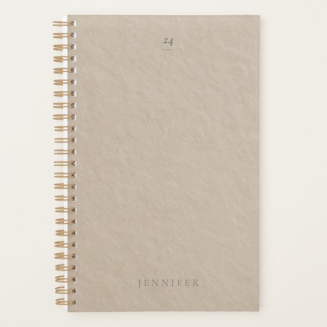 2025 Minimalist customizable  Planner (Front)