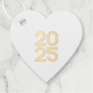 2025 Minimalist T-Shirt - Design for New Year Favour Tags